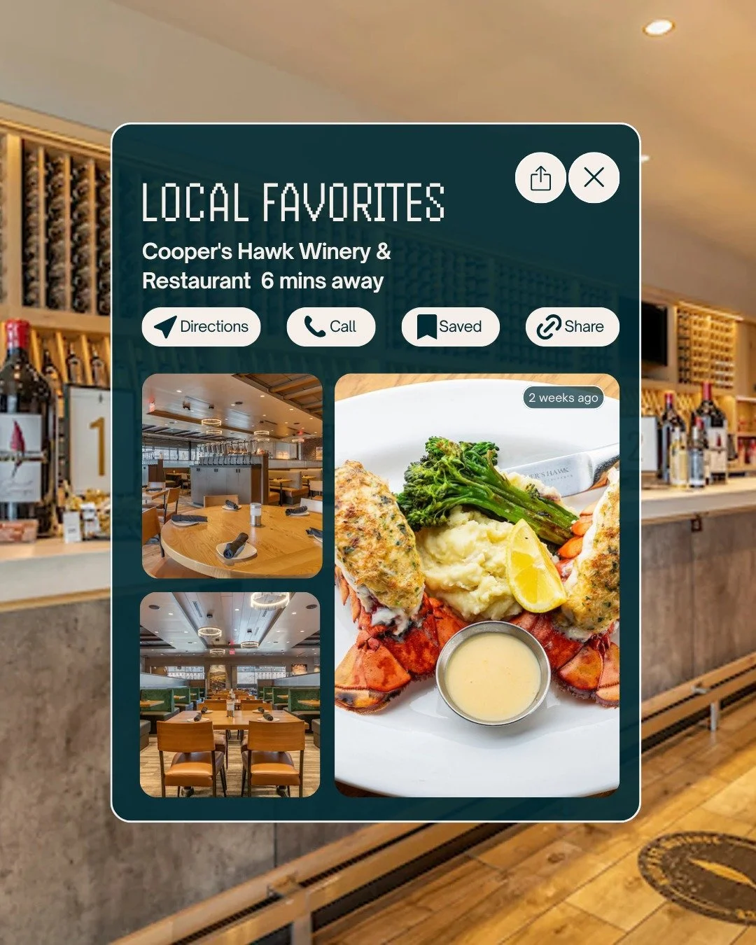 Savor the flavors of Chesterfield with local favorites, casual eateries, and elevated dining experiences all within easy reach of Enclave.