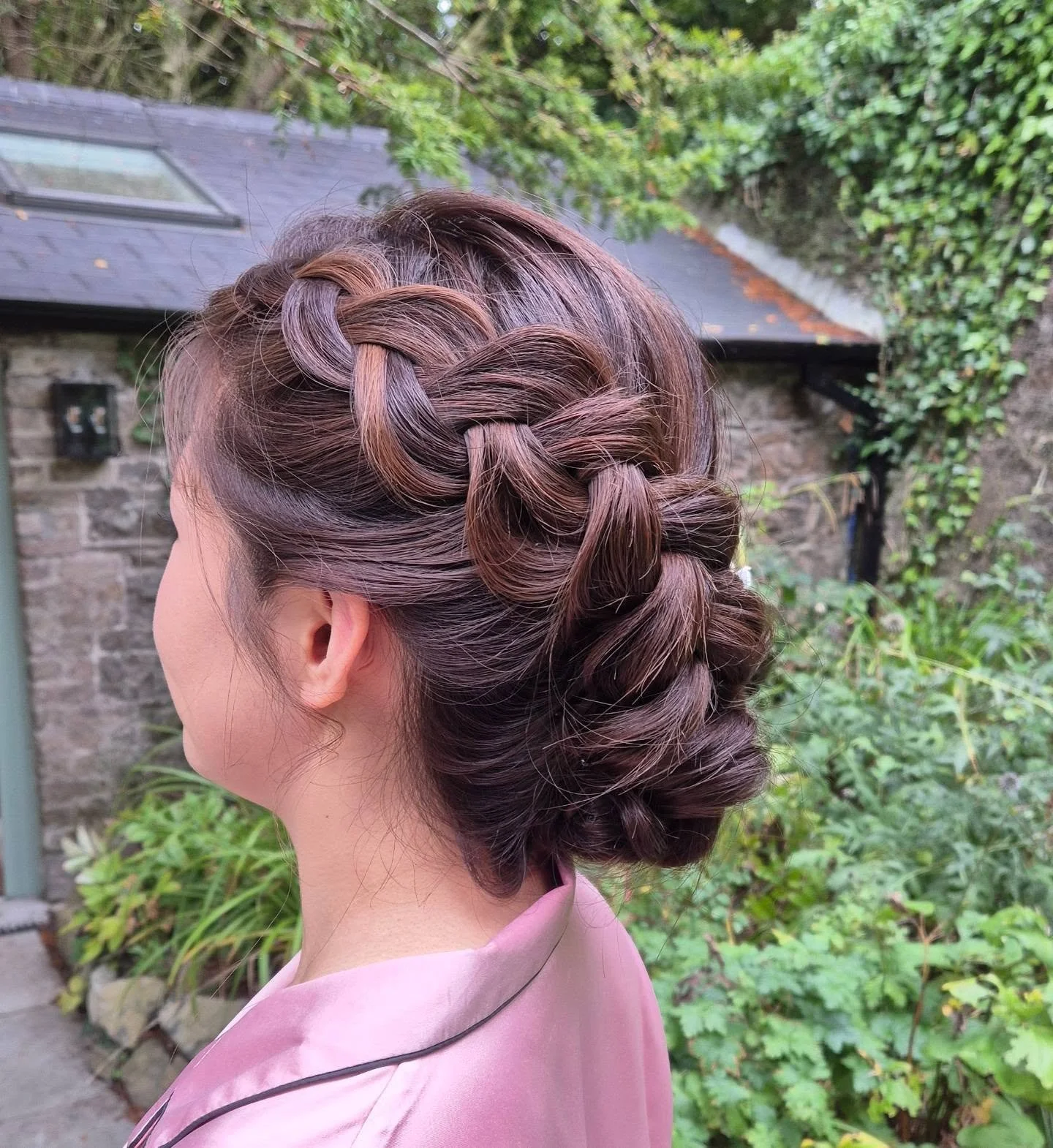 Close up of a plait upstyle
#bridesmaidshair2025 #updos #plaitupstyle