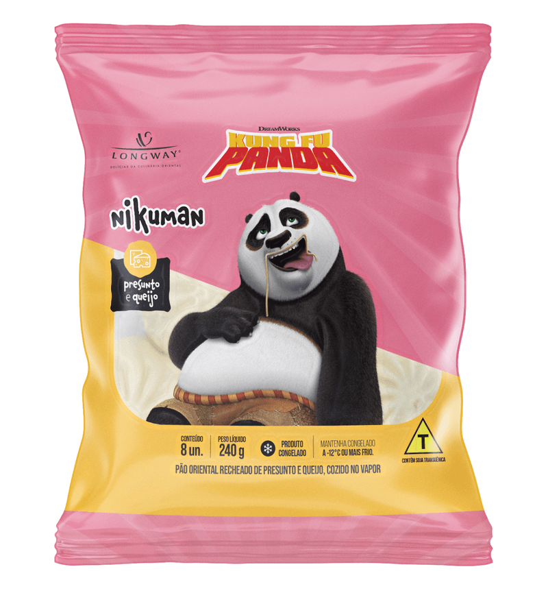 Nikuman Presunto e Queijo 240g