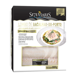 Lombo de Bacalhau do Porto SE7E MARES 800g