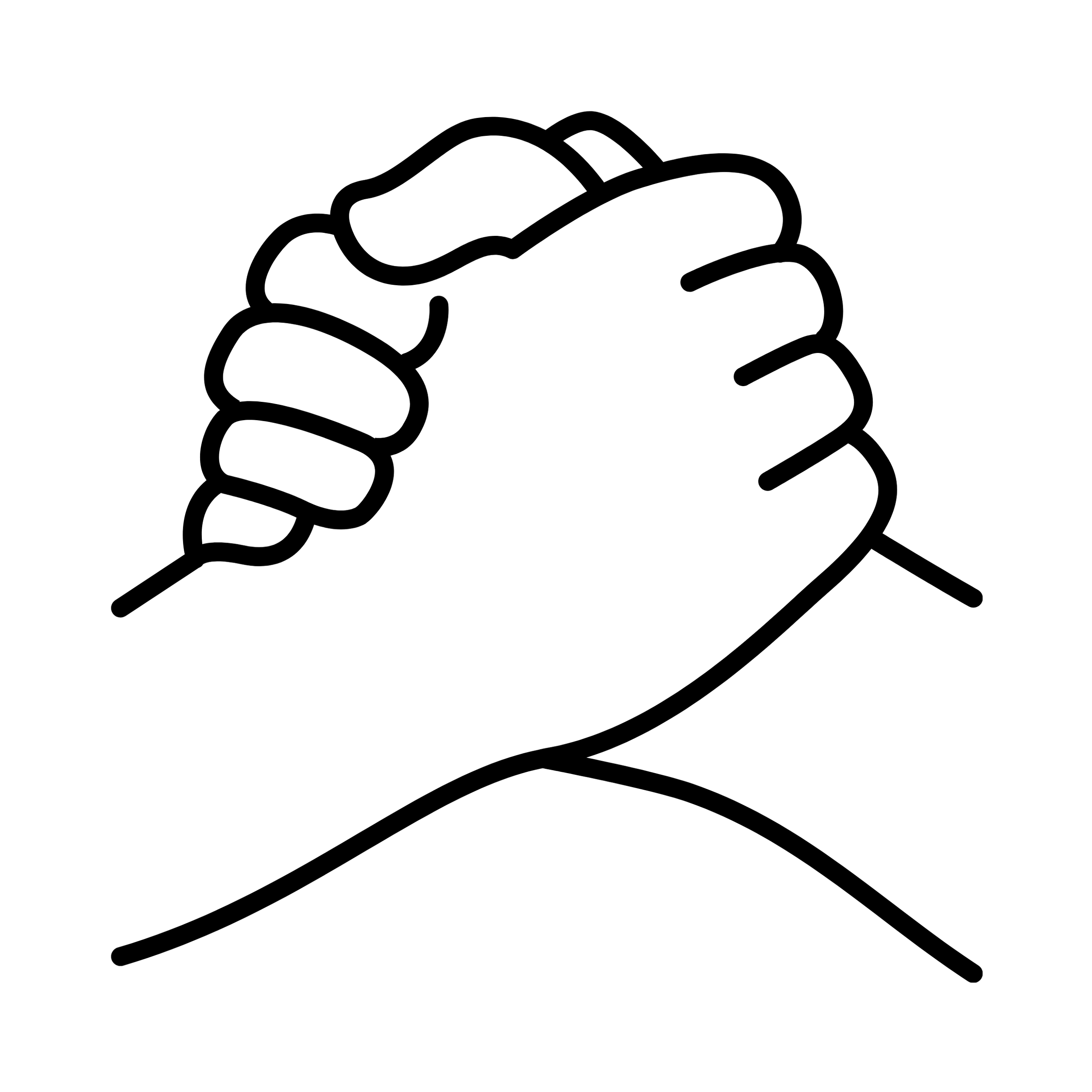 Zwei Hände die sich berühren um zu zeigen das wir zu unseren Kunden in der Werkstatt stehen