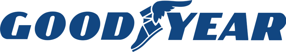 Goodyear Logo mit einem nach unten zeigenden Finger