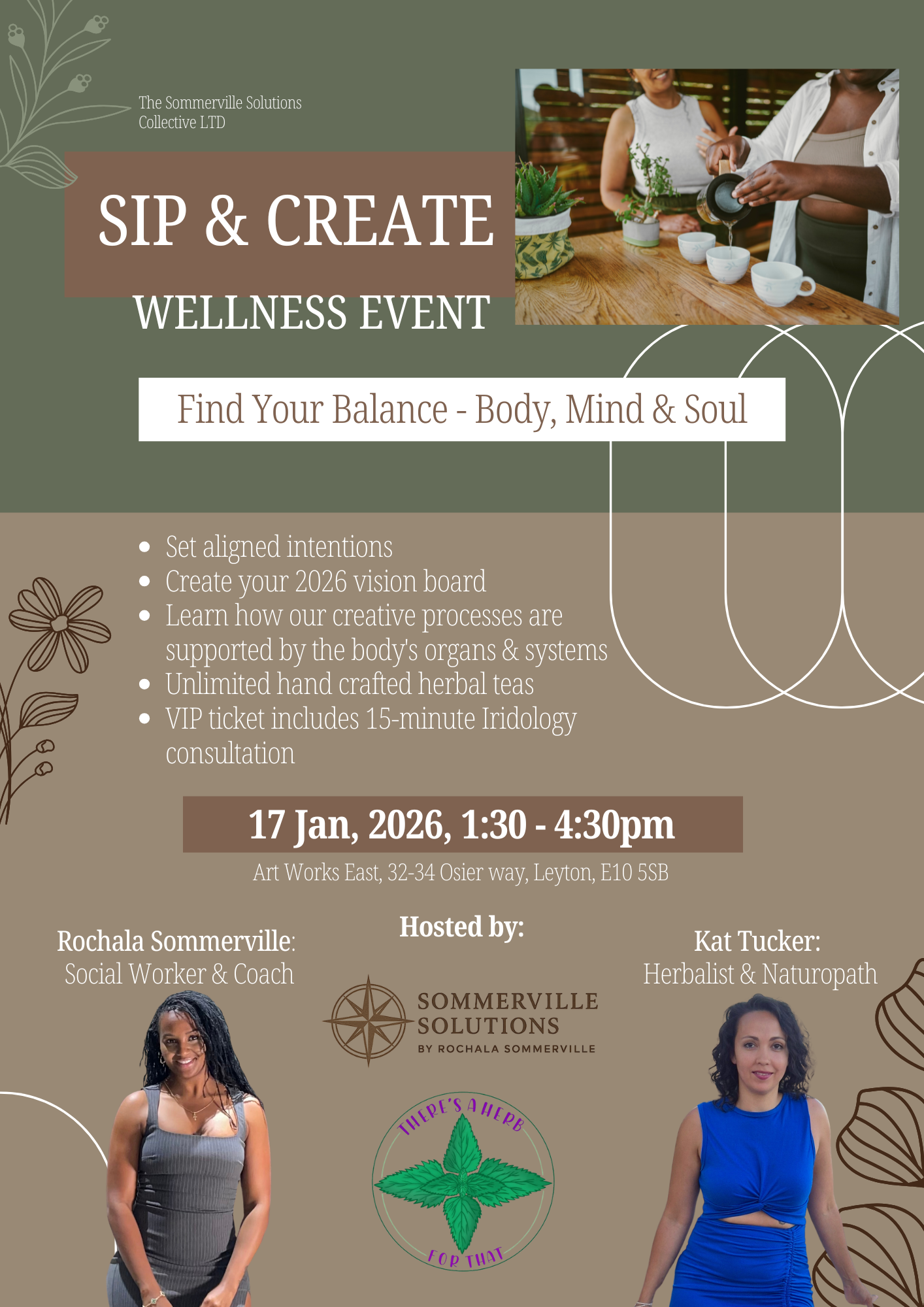 Sip &amp; Create: Wellness Event