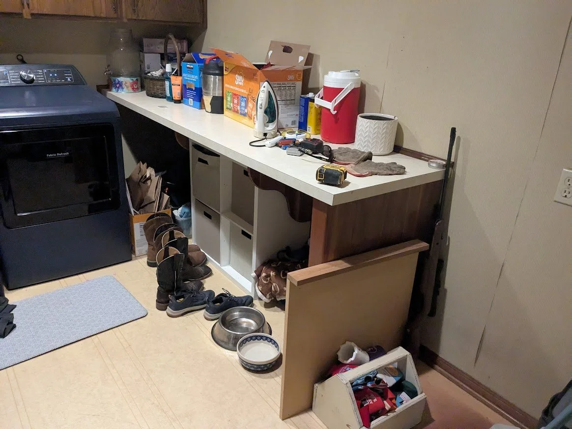 Before...