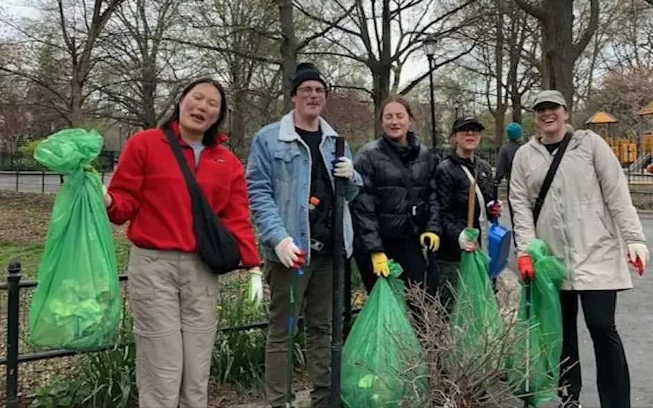 Big Spring Cleanup in Tompkins Square Park