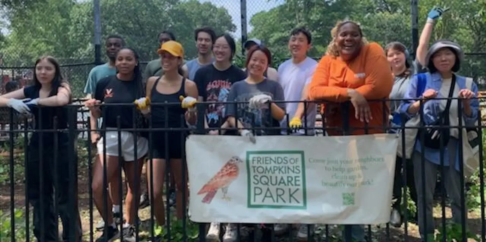 Summer Cleanup in Tompkins Square Park