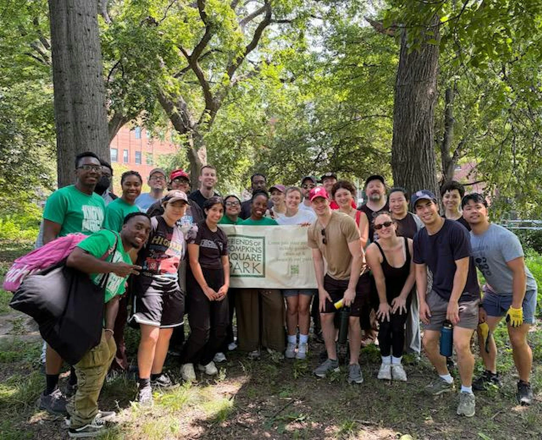 End of August Cleanup in Tompkins Square Park