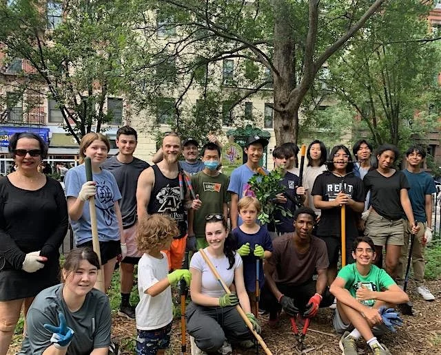 Late Summer Planting, Weeding, and Cleanup in Tompkins Square Park