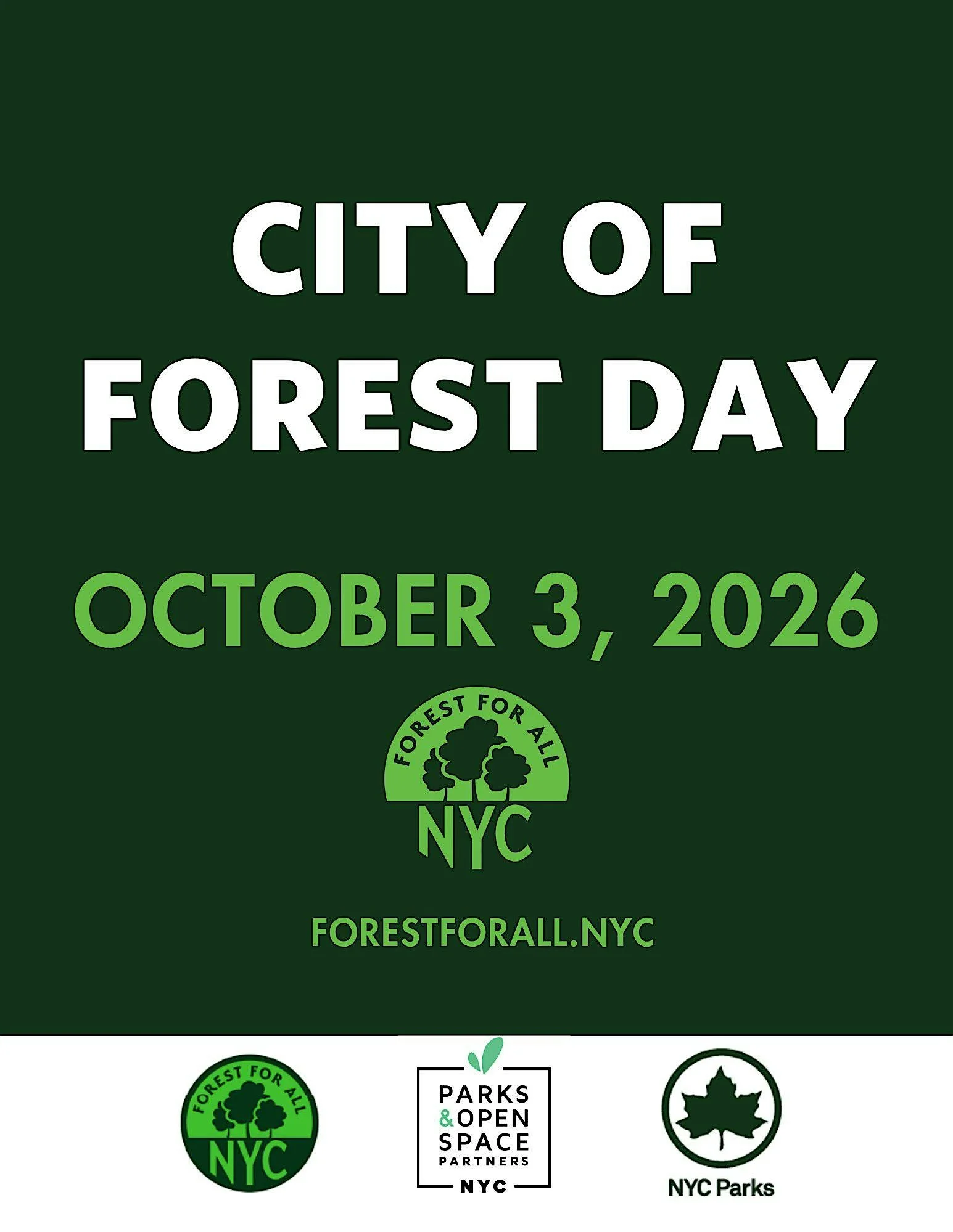 City of Forest Day in Tompkins Square Park