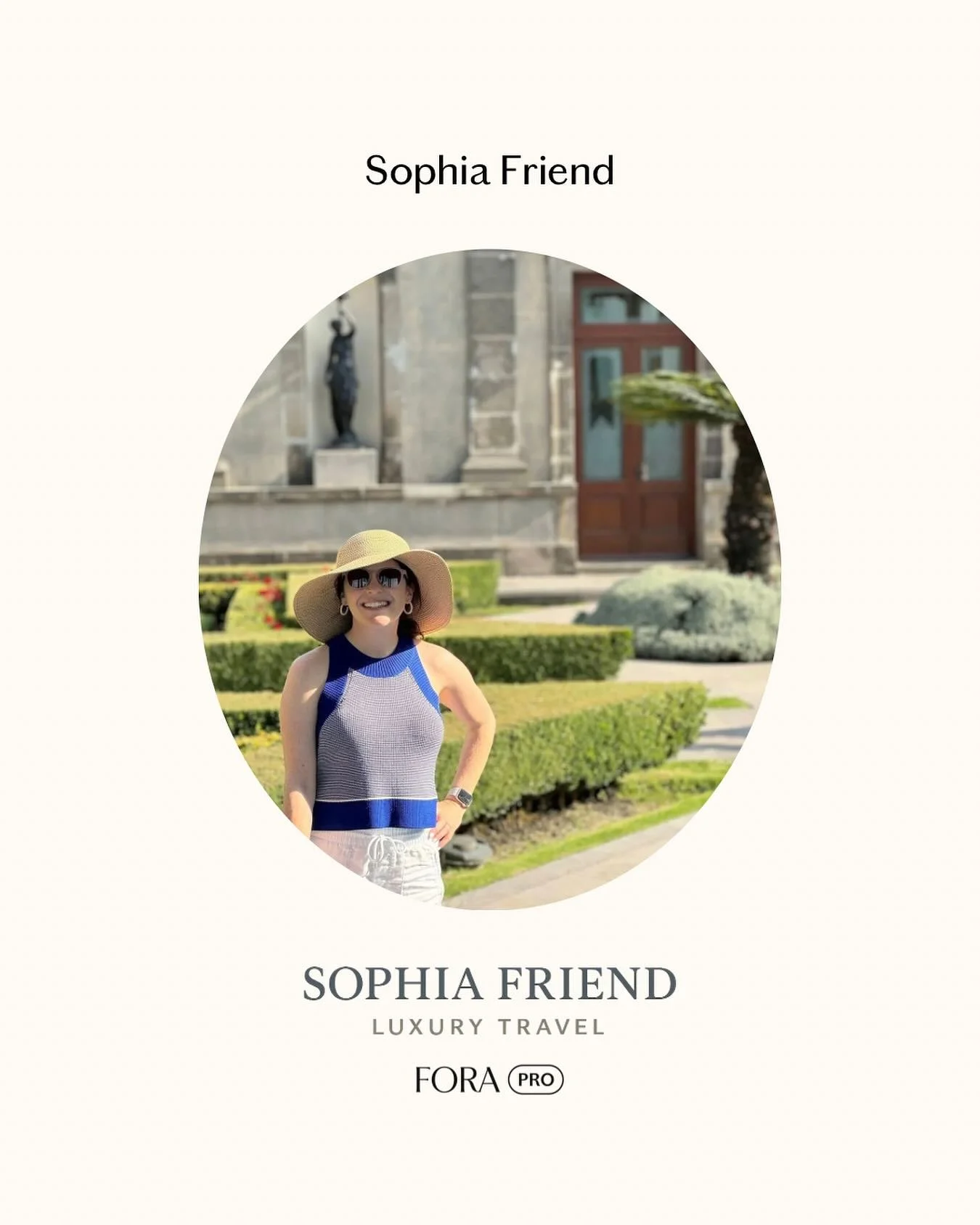 Exciting news! I recently became a Pro advisor, recognizing Sophia Friend Luxury Travel as a top travel advisory within my host agency based on our client service, bookings, and expertise. 

Starting this business has been a long-time dream of mine a