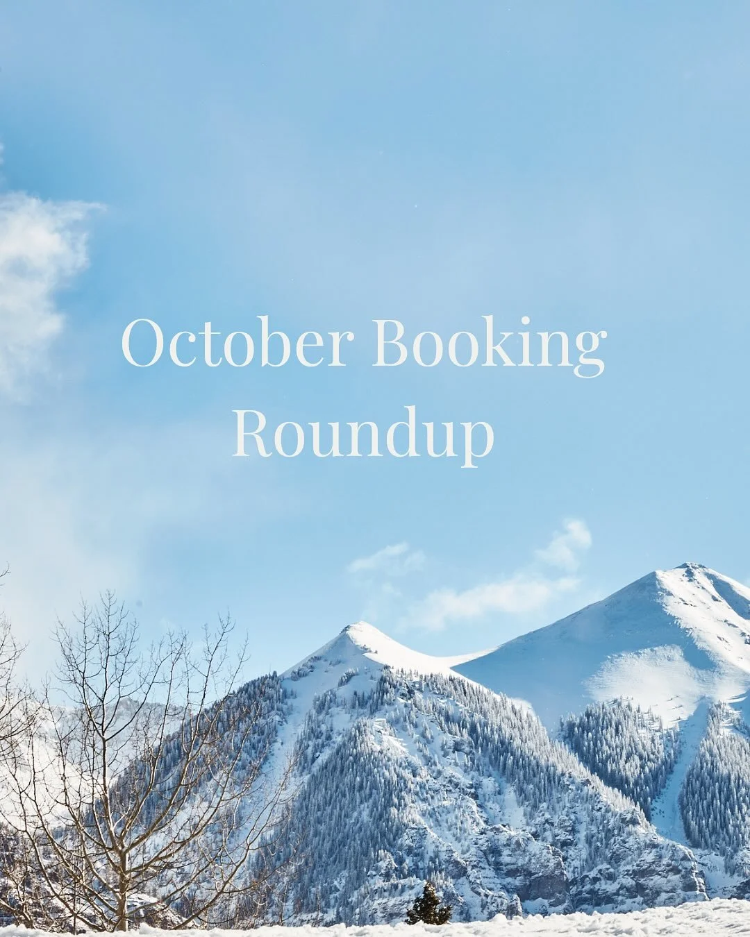 October took us on a fun ride, designing dream vacations from Costa Rica to Paris (twice, because Paris is always a good idea) for our amazing clients. Highlights included:

- A New Year's ski trip for a family of four @madelineauberge, complete with