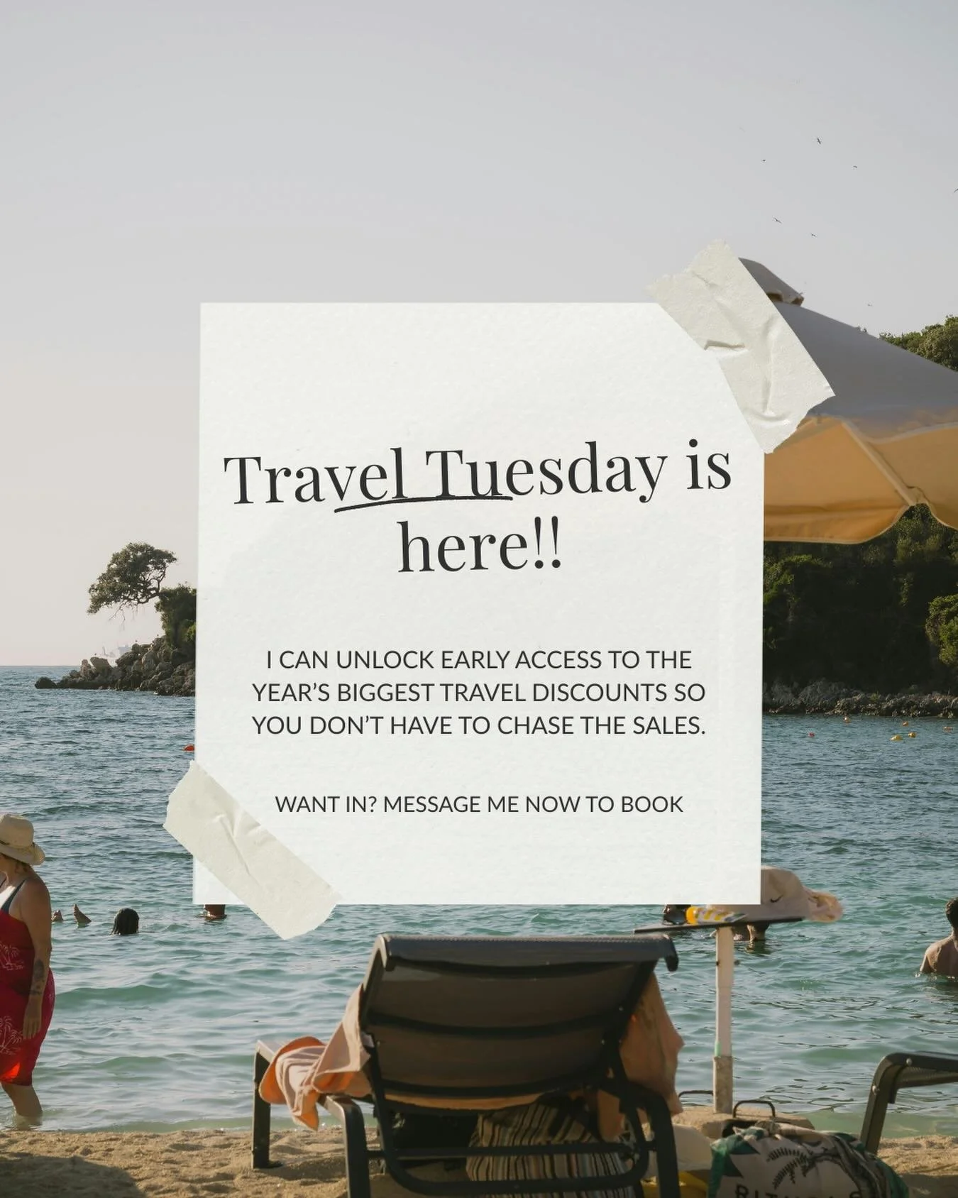 It&rsquo;s time&hellip;many of our travel partners have rolled out some of their best deals and limited-time offers. And we can make sure you take advantage without all the time consuming research (plus get added amenities!). Where do you want to go 