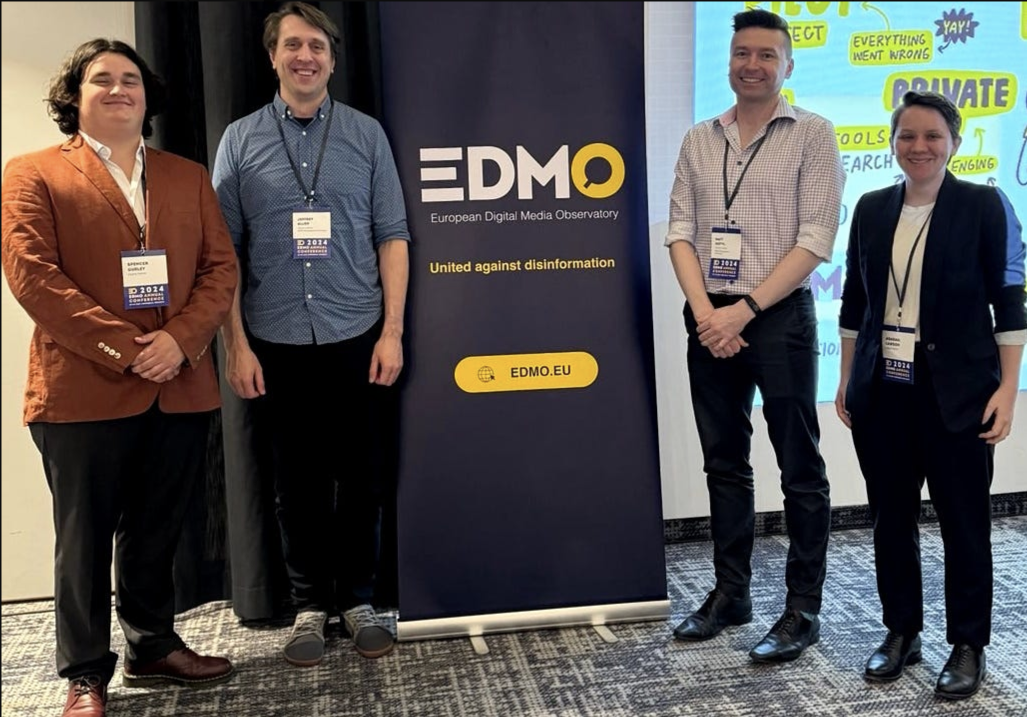 The Research Team Goes to Brussels