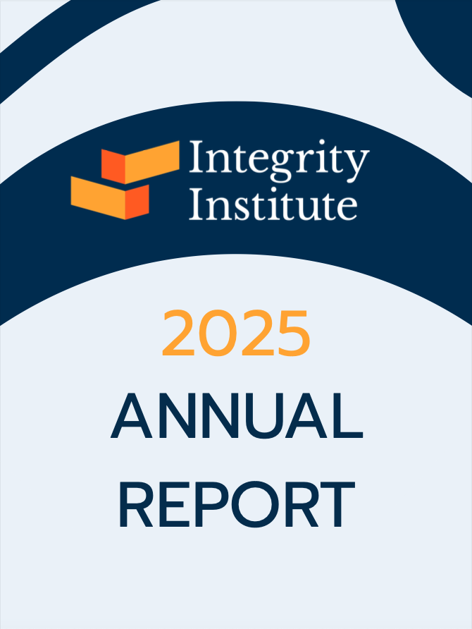 Integrity Institute Releases 2025 Annual Report 