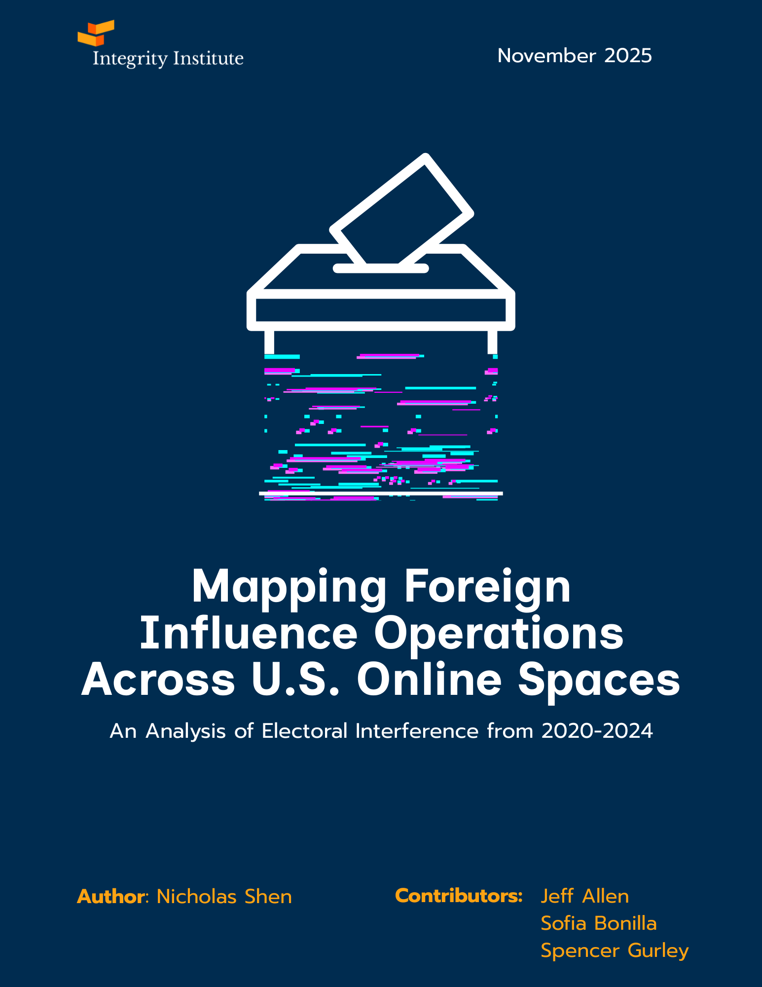 Foreign Influence Examples Mapping Foreign Influence Operations Across U.S. Online Spaces ...