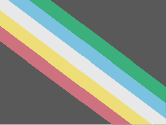 Disablity pride flag signifying diabled-owned business.