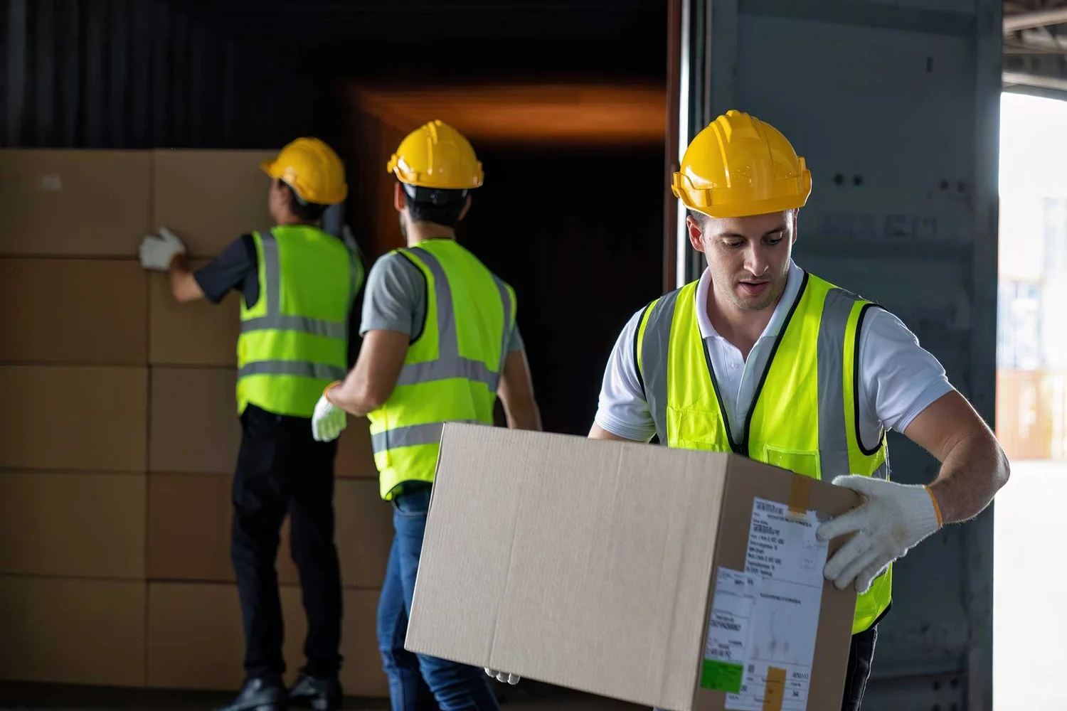Container Offloading & Floor-Loaded Palletizing Services | Southern ...