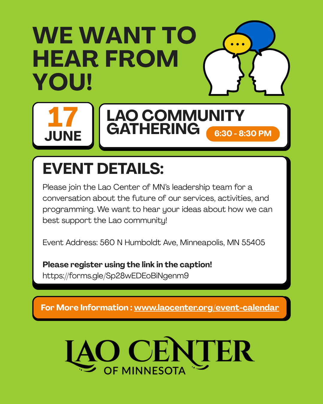 Lao Community Gathering
