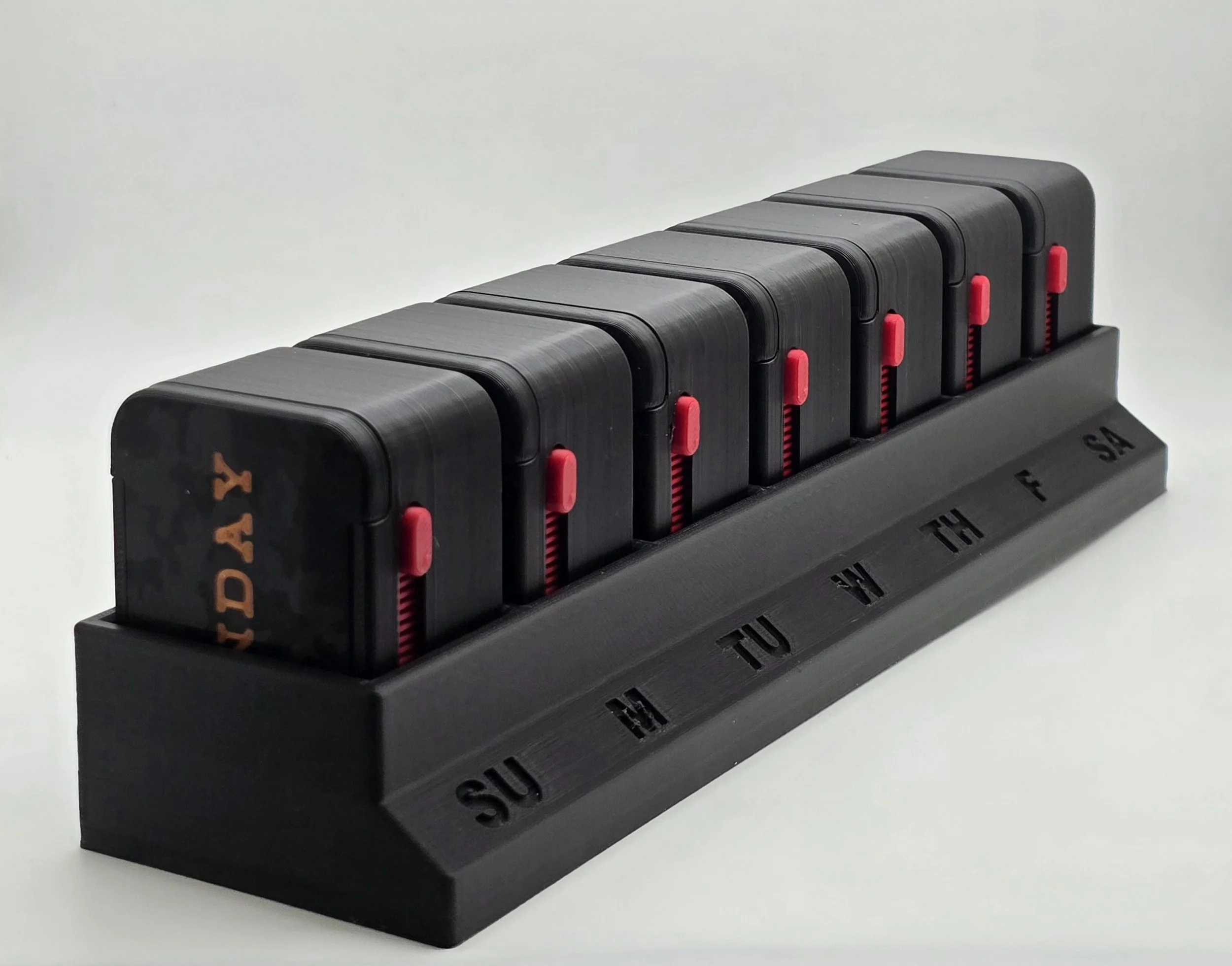 Weekly Supplement & Pill Organizer