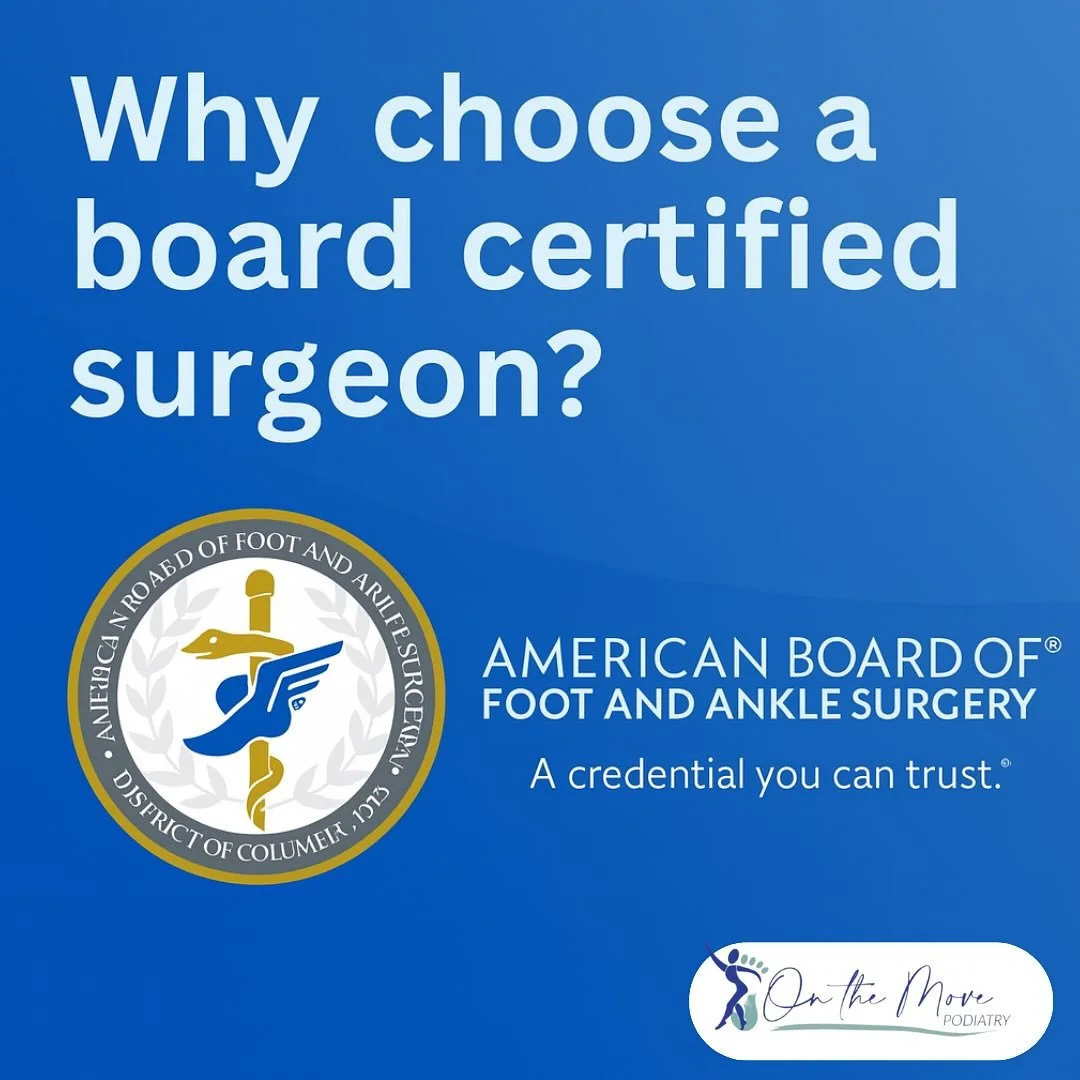 📢 Why choose a board certified surgeon?
When it comes to your feet and ankles, you deserve the best! Look for the ABFAS certification seal it&rsquo;s your assurance that your surgeon is trained, tested, and trusted.

#showusyourfeet #azsurgeon #foot