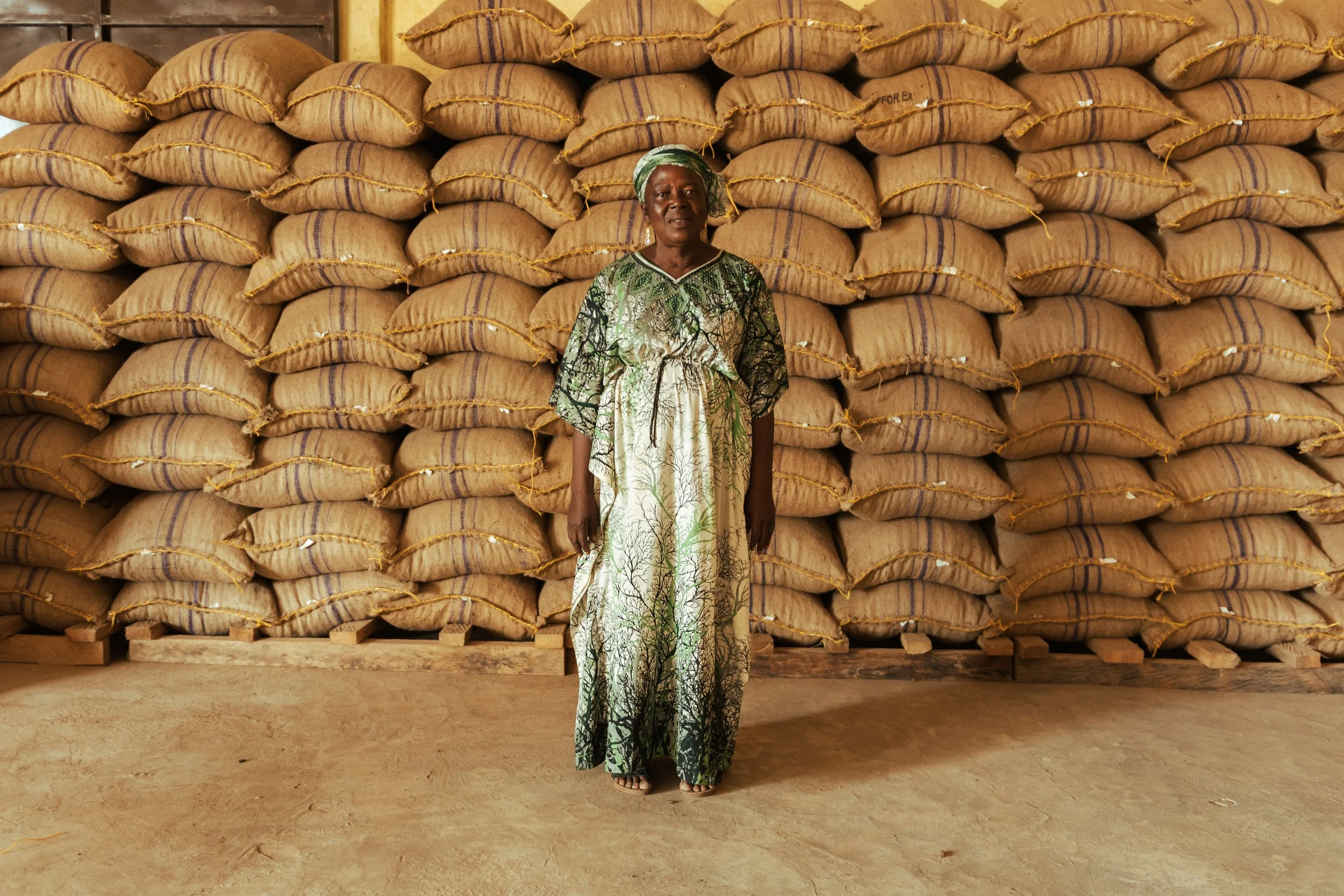 Mary Konoboy, Kasiyatama cooperative, Koidu City, Sierra Leone