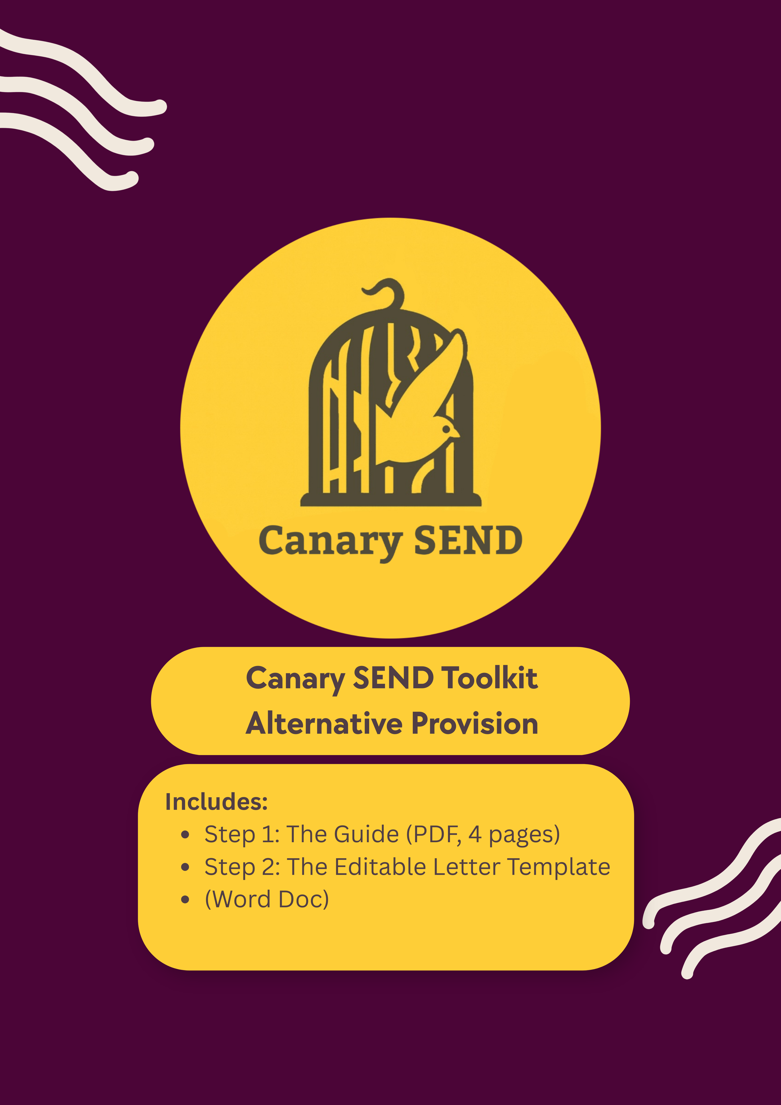 FREE Canary SEND Toolkit: How to Secure Alternative Provision - Even Without an EHCP (Guide + Editable Letter Template)