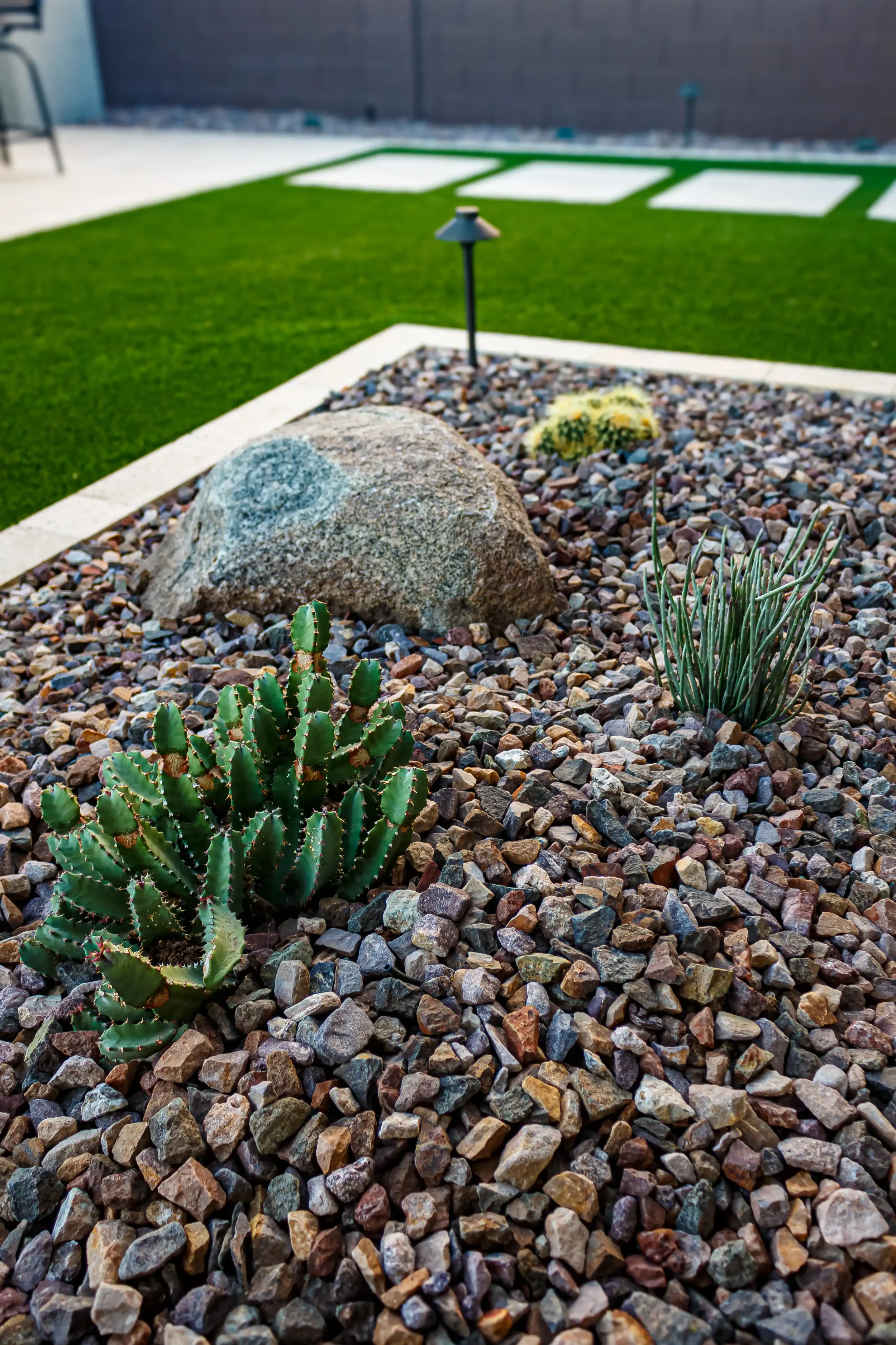 Modern Simplicity Backyard Design in Tempe, AZ | Rising Tide