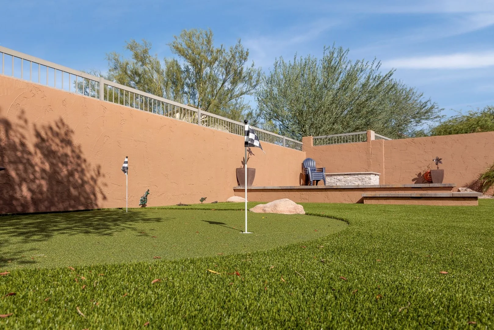 Color Theory in Desert Backyard Design in Phoenix: How to Work With Earth Tones and Pops