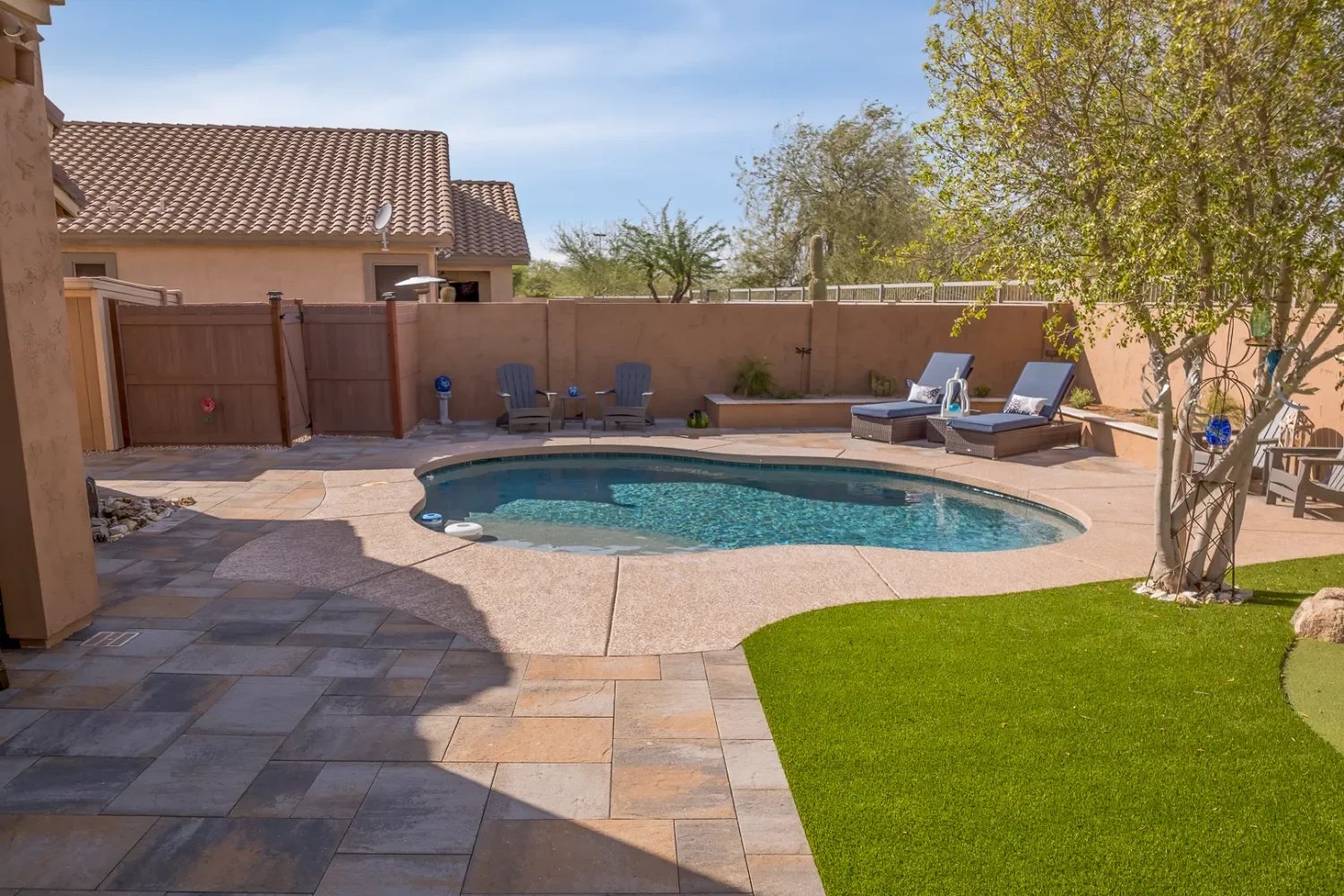 Luxury outdoor living space representing long-term outdoor investment