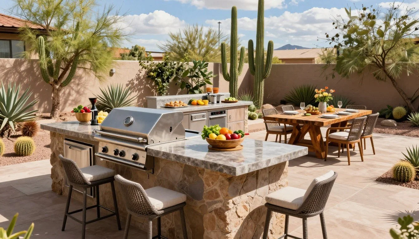 Outdoor Kitchen Design Phoenix: Backyard Ideas That Add Style, Function &amp; Value