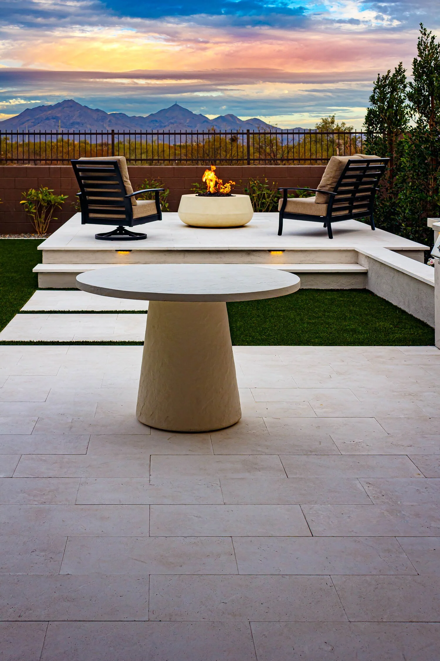 Fire Pit & Outdoor Fireplace Contractor in Tempe, AZ | Rising Tide