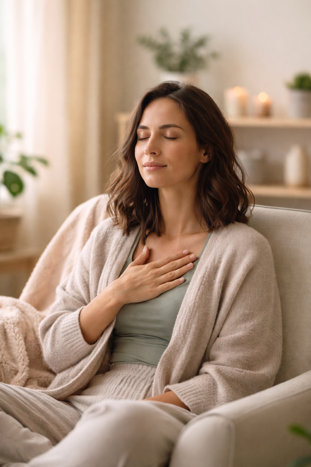 Breathing exercise used in somatic trauma therapy