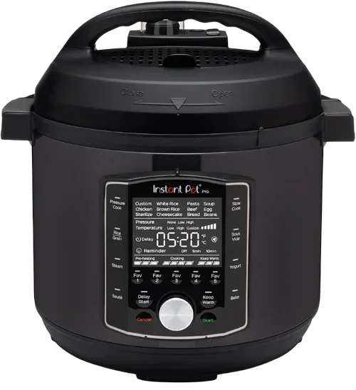 Instant Pot Pro multi cooker on a kitchen counter