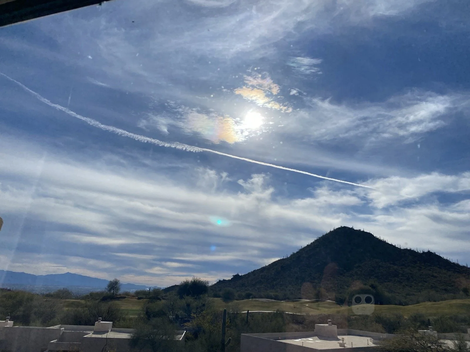 Chemtrail in Mesquite, NV 2/15/2026