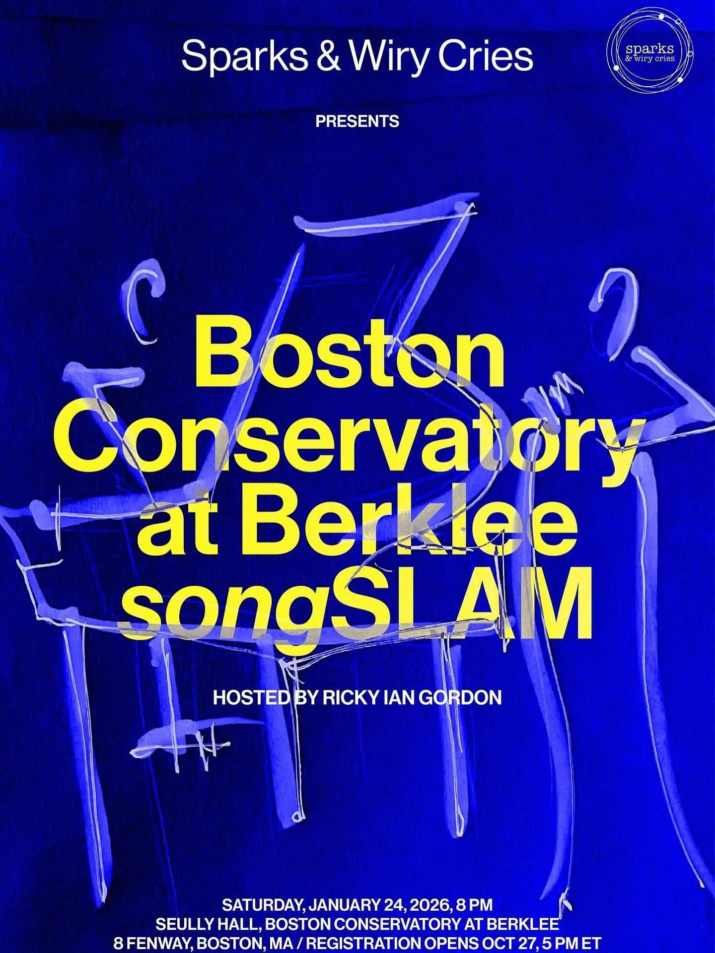 We are thrilled to partner with Boston Conservatory at Berklee as they host Boston&rsquo;s FIRST songSLAM on January 24, 2026! Visit the event page on our website for complete rules and to register your team on October 27th at 5pm EDT!