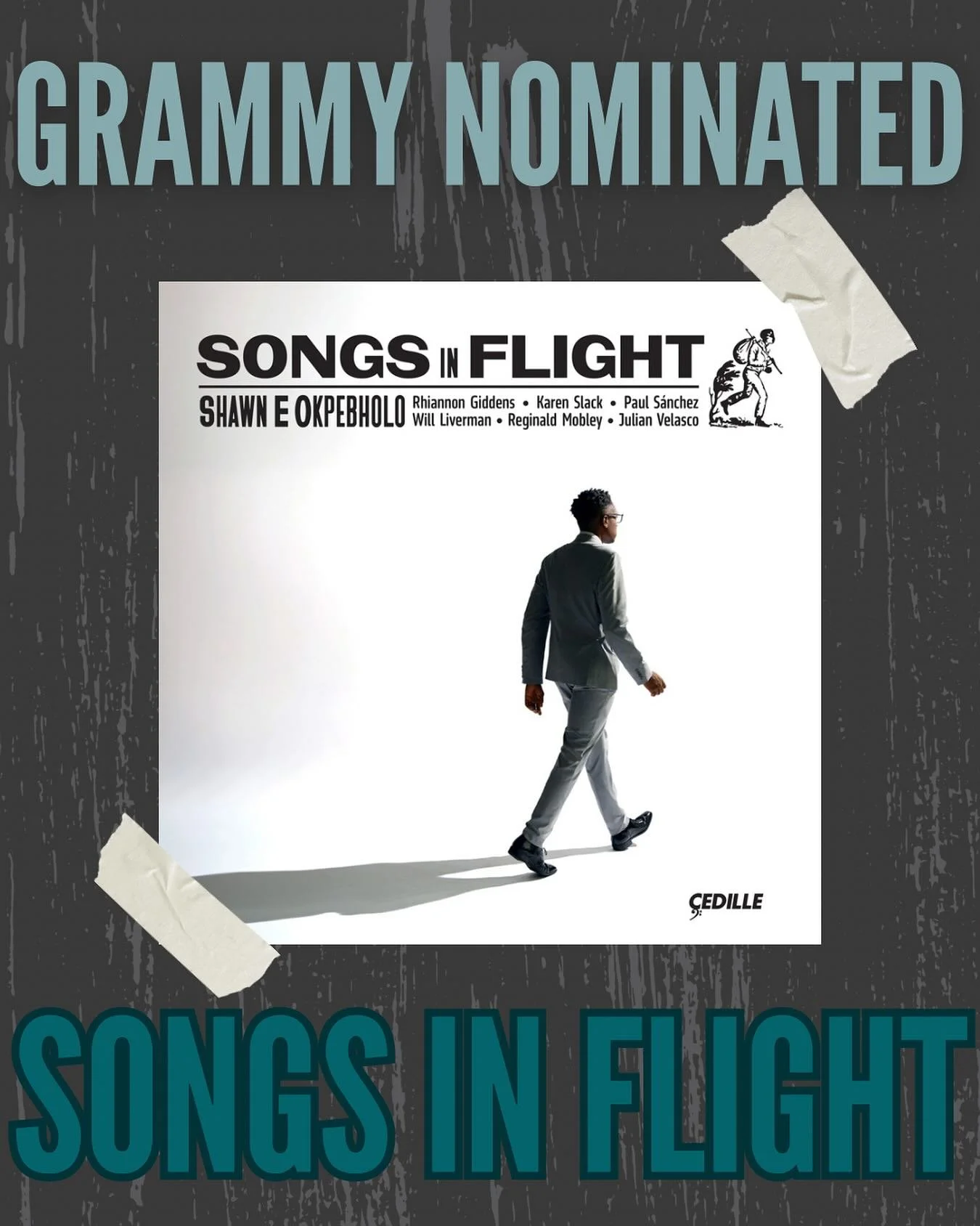 Congratulations to Shawn and the entire team involved in the GRAMMY NOMINATED Songs in Flight!!
