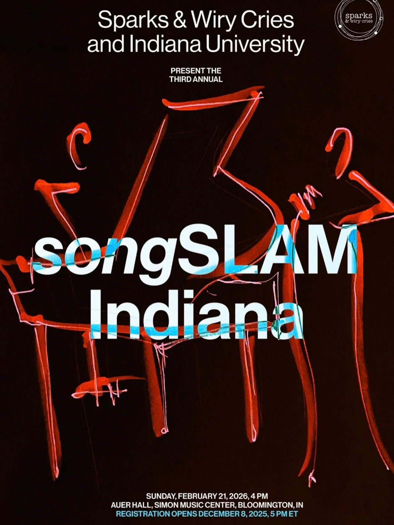 INDIANA songSLAMMERS! Registration opens today at 5pm ET for the THIRD Indiana songSLAM! Check out the link in our story to register!