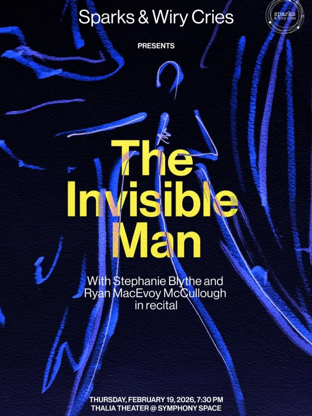 We are officially ONE MONTH away from our 2026 sparksLIVE events! We are excited for a NEW venue for our events this year: @symphonyspace Thalia Theater! Get your tickets for each of these 3 events through the links on our website or directly through
