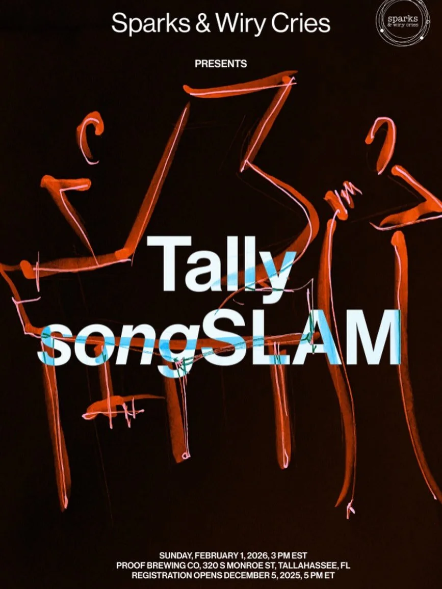 Tomorrow is the THIRD Tally songSLAM!! See you at Proof Brewing Company at 3pm for an afternoon of new art song!🎶