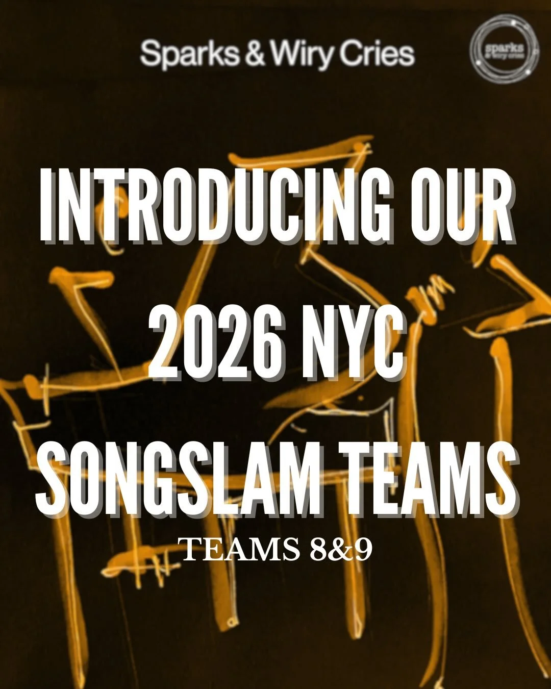 Introducing teams 8&amp;9 of the 2026 NYC songSLAM!
&bull;
Team 8:
&ldquo;Faith&rdquo; with text by Rachel Scott, composed by Chris Cooley
Team Members: Carson Cook, tenor &amp; Chris Cooley, composer &amp; pianist
&bull;
Team 9:
&ldquo;Winter Stars&