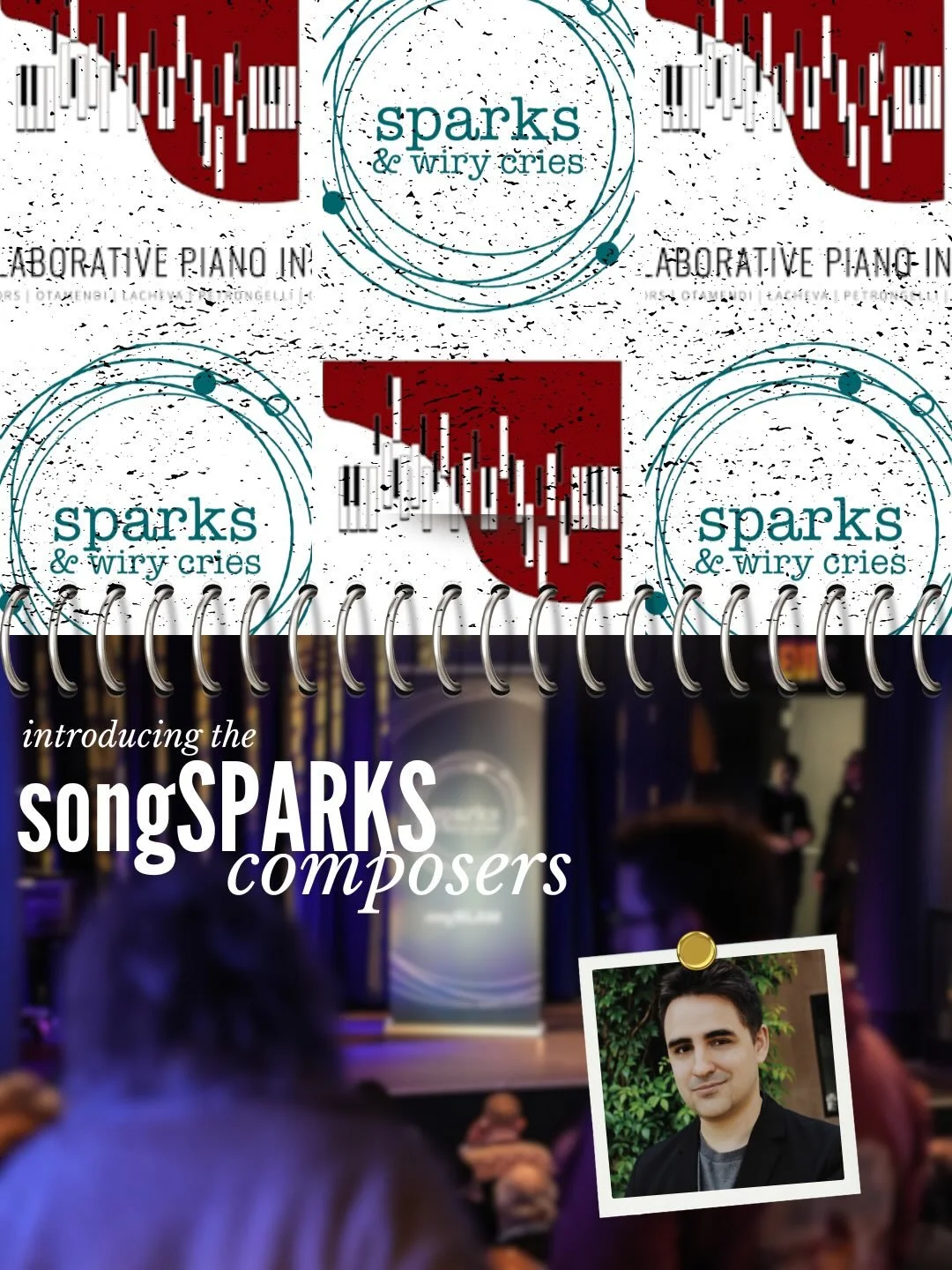 Introducing our final 2 composers joining us for the inaugural songSPARKS composer program at @collaborativepianoinstitute!
&bull;
Nicholas Kelly, composer and John Burns, composer