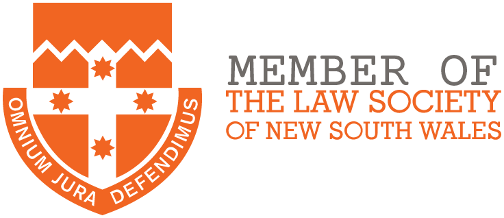 Smythe Wozniak Lawyers is a member of the Law Society of New South Wales