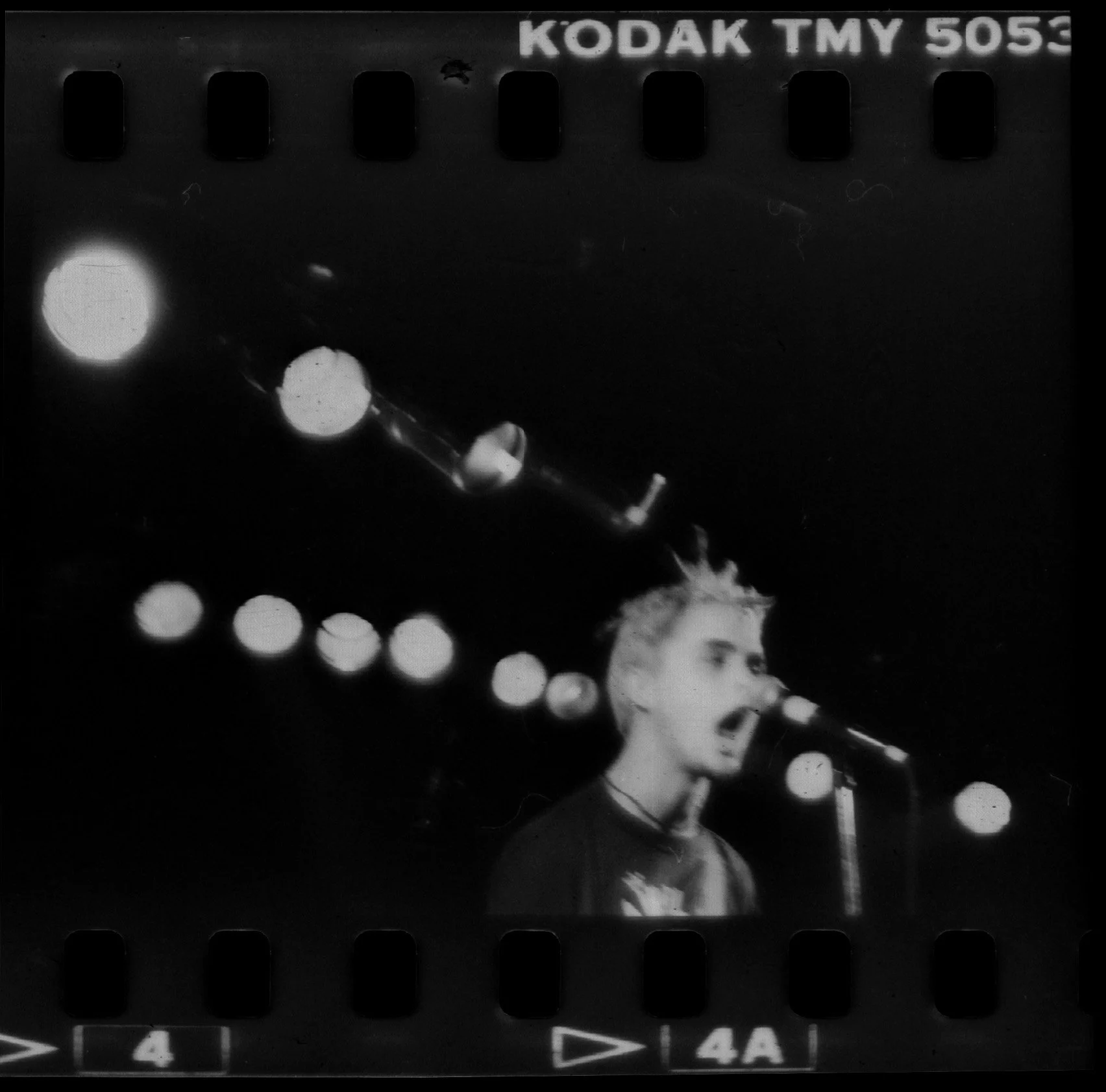 Green Day at The Station in Orlando, Fla., on September 24, 1993. Green Day and Seaweed were opening up for Bad Religion.