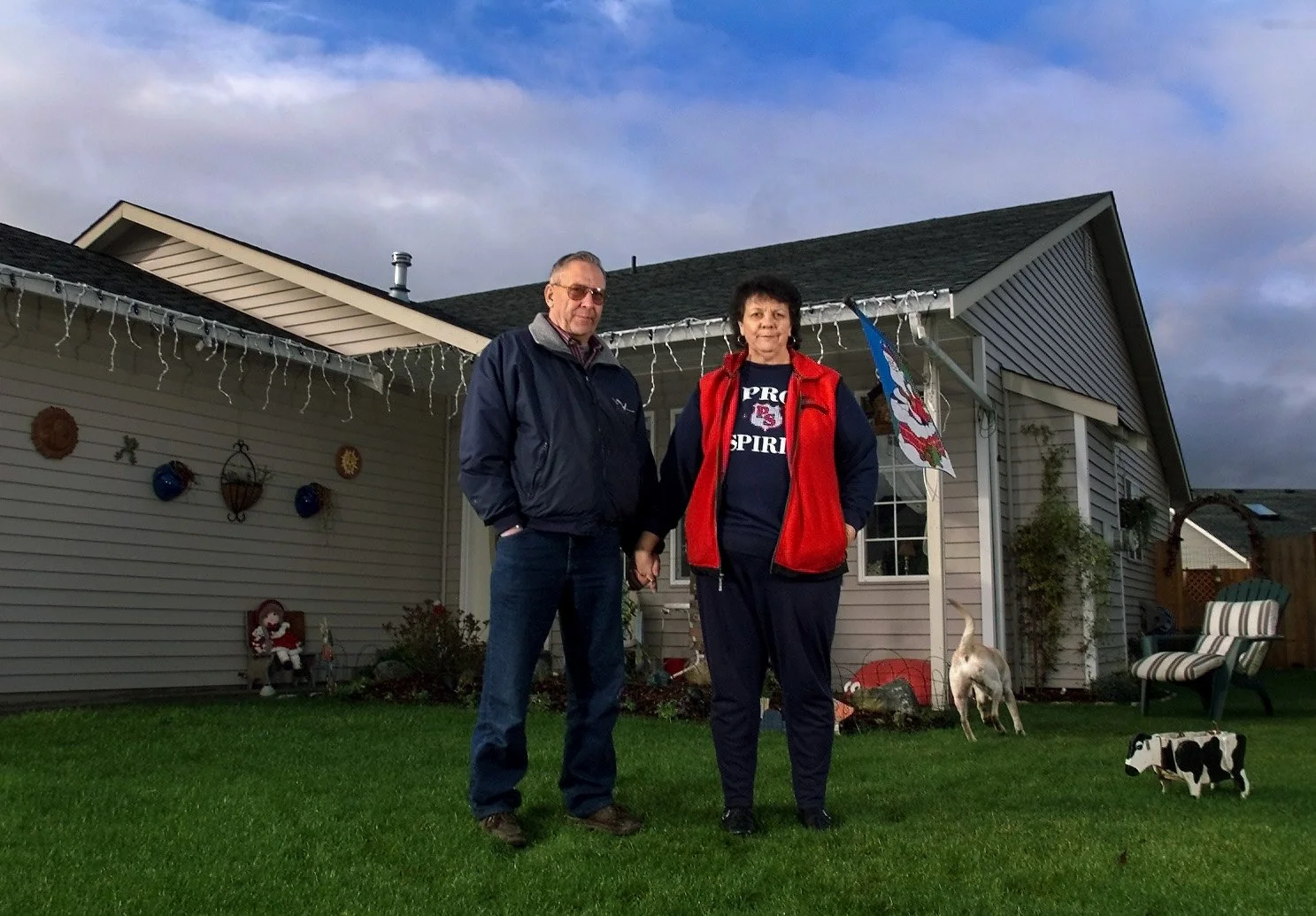 After Guy Tindall’s impending layoff from Boeing, he and his wife Charlotte are afraid of losing their Marysville home.