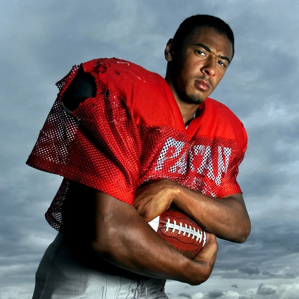 Stanwood runningback Julian Bomar.