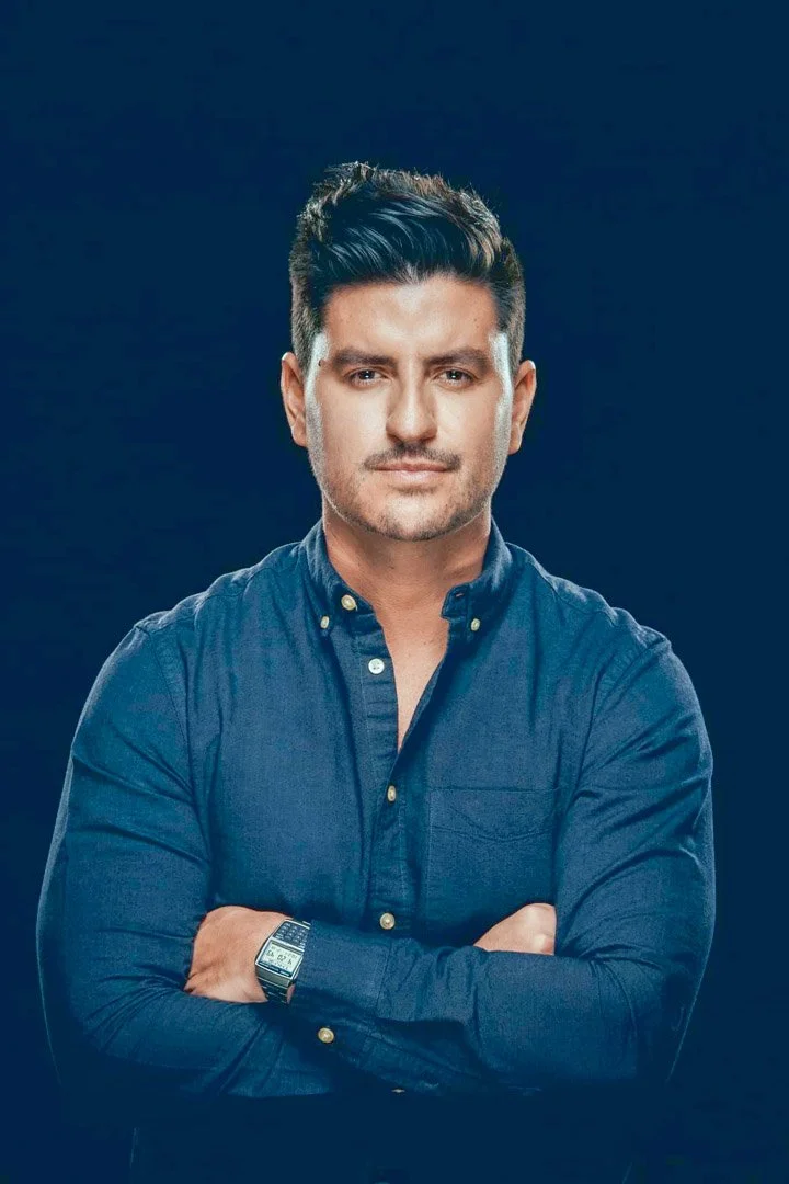 Headshot in a studio in Winchester, California