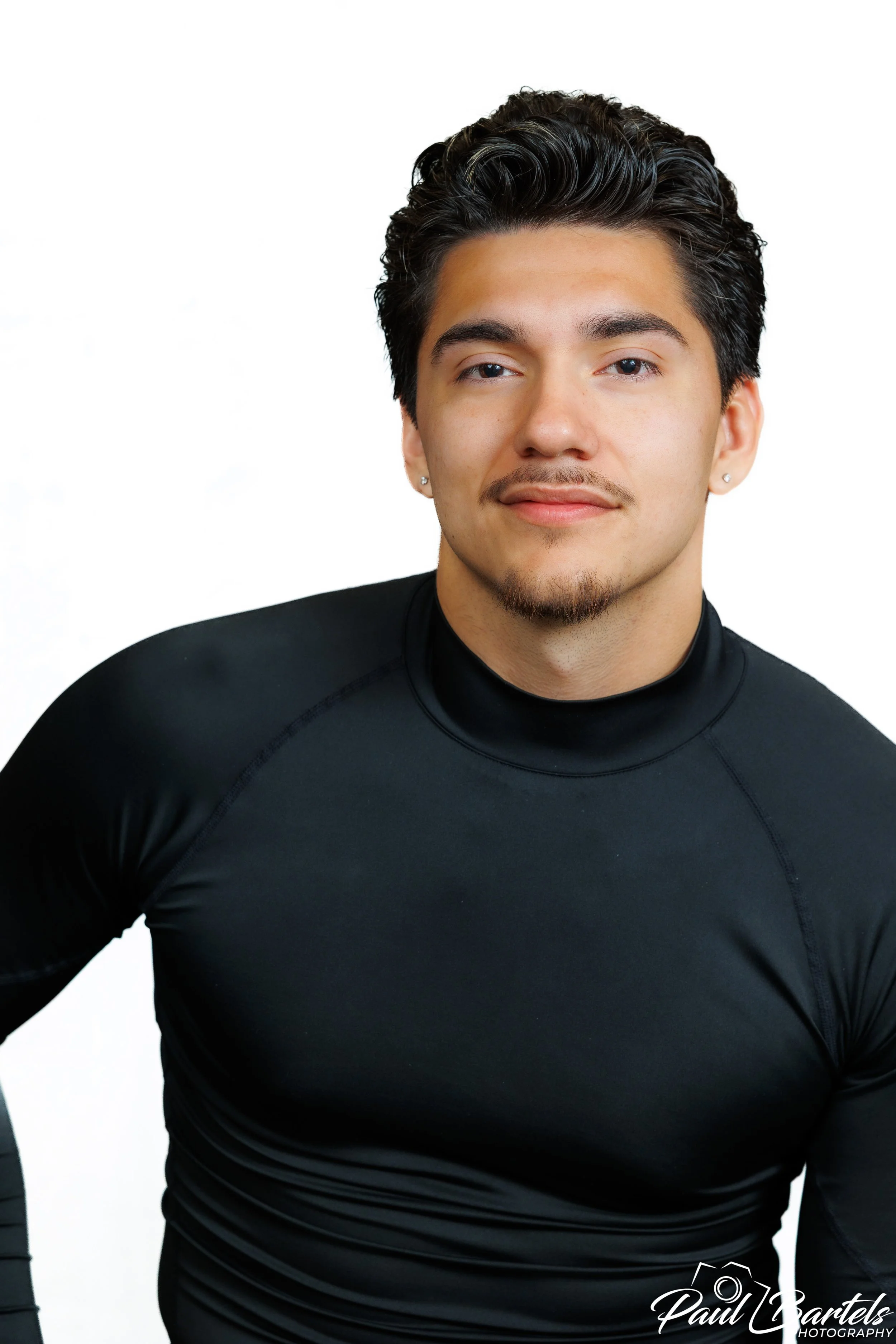 Headshot with white background
