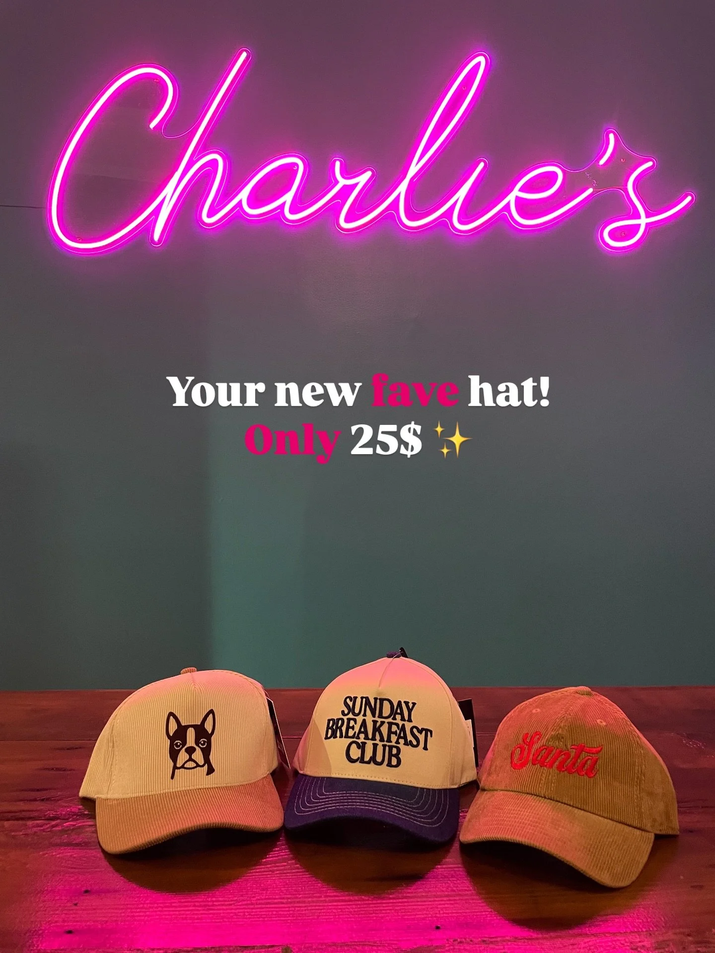 Mood of the day? 🧢🐶☕🍳🎅 We&rsquo;ve got a hat for it. Which one are you picking?

✨ Limited stock. Grab yours now at Charlie&rsquo;s!
📍 Junction, 3036 Dundas St W

👉 Which one&rsquo;s your vibe? Comment below!

.
.
.

#junctionto #torontojunctio