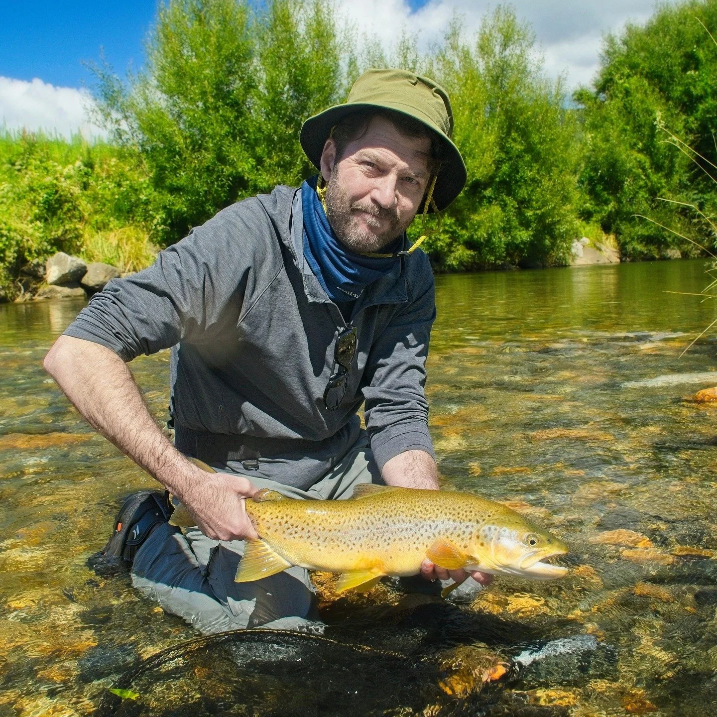 What to do in Sapporo's deep winter? Head south, WAY south, and meet up with @ecoenomist for some NZ brown trout fishing. 

Sighting and stalking big browns in gin clear water with 14ft leaders was some of the most difficult, and at times very frustr