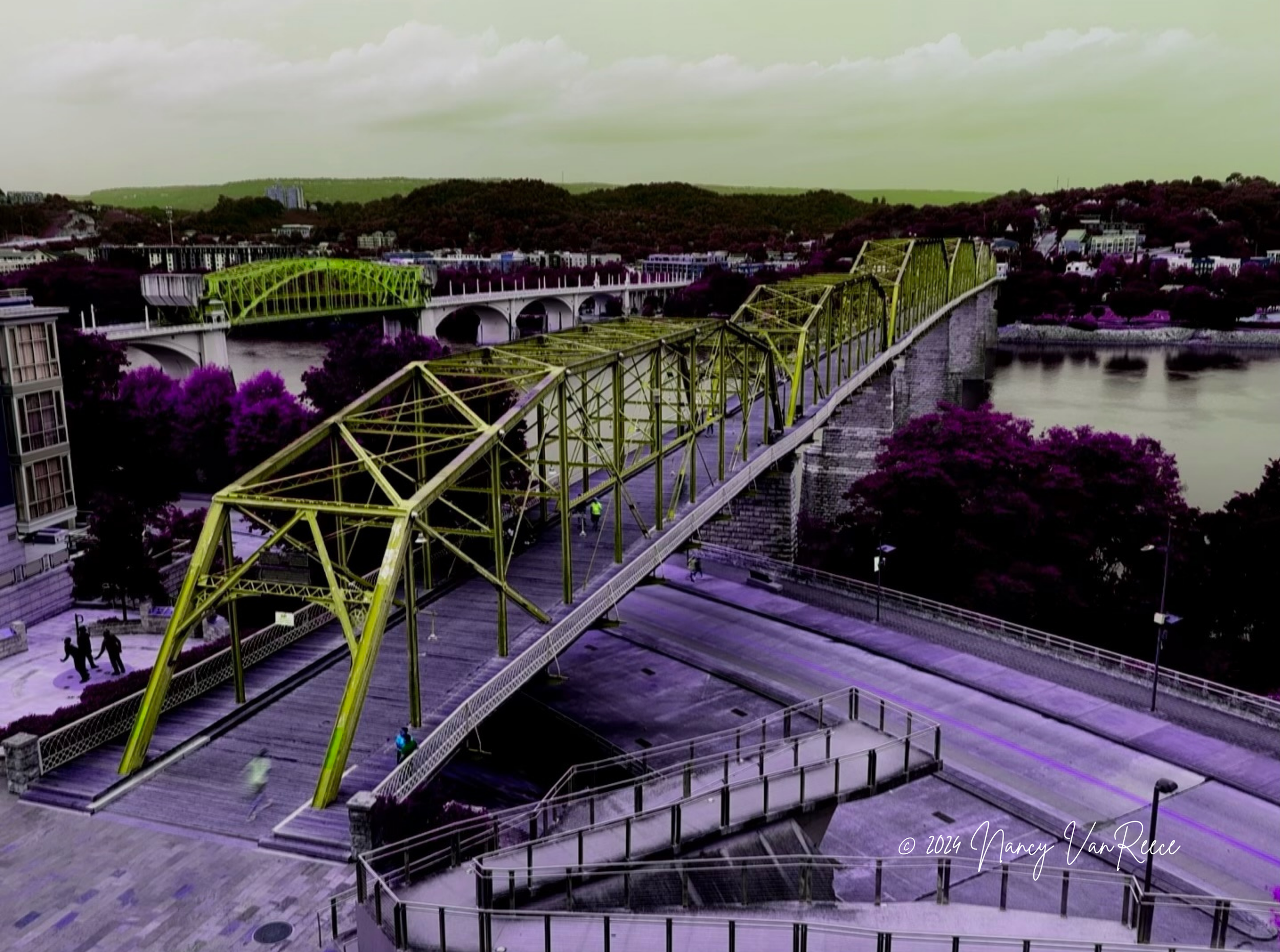 Walnut Street Bridge 2024, Chattanooga, TN